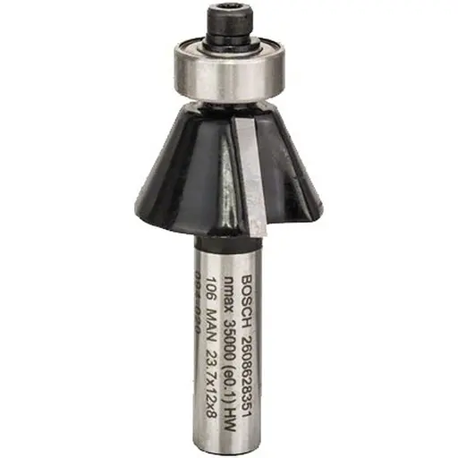 Фреза фасонная Bosch Professional Std S8 D23.7 В5.5 L12 25° (2.608.628.351) - фото 2