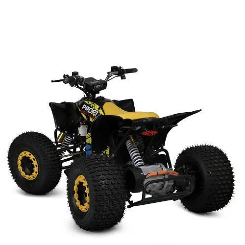 Электромобиль детский Квадроцикл E-FOX-1450-7 60V20AH до 45 км/ч до 150 кг SD Bluetooth USB свет желтый - фото 5