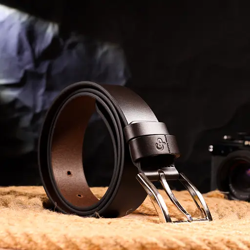 Ремінь шкіряний Grande Pelle чоловічий 3,8х120 см acs0024547 - фото 6