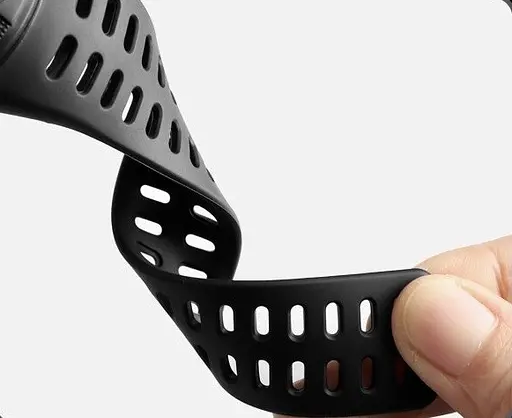 Чоловічий спортивний годинник Skmei 1681 з термометром Чорний - фото 2