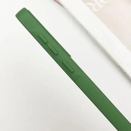 Чехол Silicone Cover Lakshmi Full Camera (AA) with MagFit для Google Pixel 7 Зеленый / Dark green - фото 4