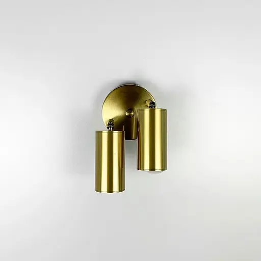 Світильнк 2 в 1 в корпусі кольору латунь Line.F Кількість ламп 3 - фото 2