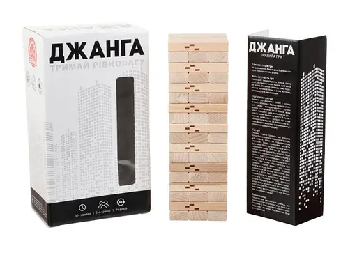 Настільна гра Arial Джанга (Jenga, Дженга, Башта) (91001) - фото 4