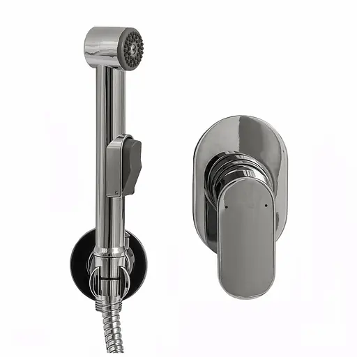 Набір гігієнічного душа прихованого монтажу Topaz Barts TB-G 07735-H36, Хром - фото 1