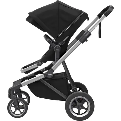Детская коляска с люлькой Thule Sleek Midnight Black (TH 11000007) - фото 3
