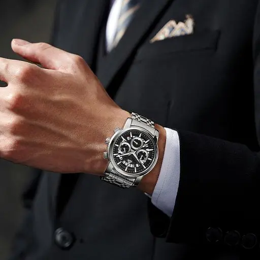 Мужские наручные часы Peak X Social (Серебристые) - фото 3