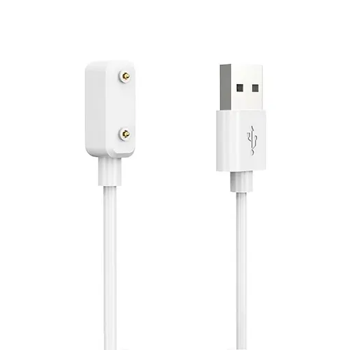 Зарядний пристрій Amazfeel для фітнес-браслета Huawei band 9, 8, 7, 6, 6Pro (USB - вхід) білий - фото 4