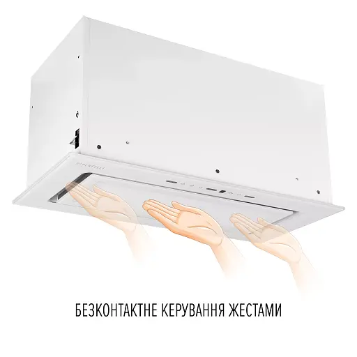 Вытяжка полновстраиваемая PERFELLI DESIGN VISION 6 BIANCO SILENZIO - фото 4