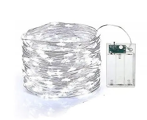 Светодиодная гирлянда Sun Lamp Капля Росы 200 LED 20 м оптом холодный белый свет - фото 2