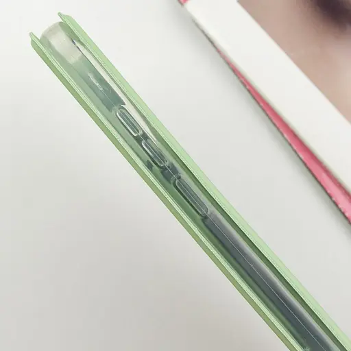 Кожаный чехол-книга GETMAN Elegant (PU) для Tecno Spark Go 2023 Мятный - фото 6