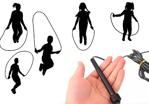 Скакалка для гимнастики EasyFit (EF-1915) - фото 5