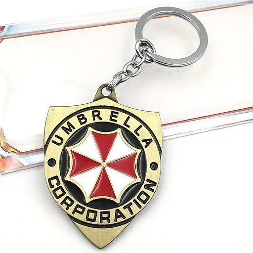 Брелок GeekLand Resident Evil Umbrella Corporation Обитель зла Корпорація Амбрелла RE.30.21 - фото 1