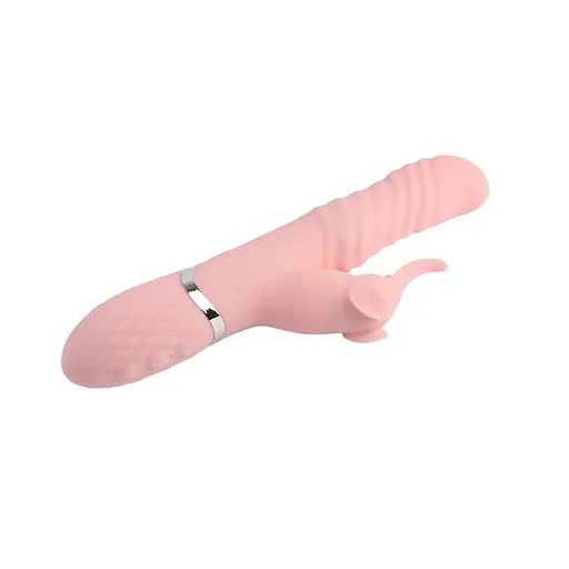 Вібратор Aphrovibe Sexy Heat Up Elephish 25 см світло-рожевий - фото 4