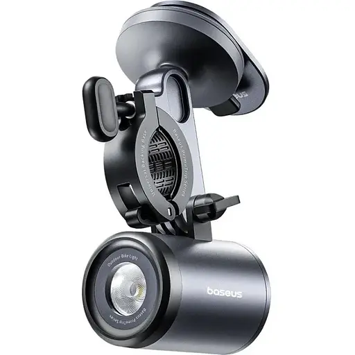 Велодержатель для телефона Baseus PrimeTrip Series Dual-Color Bike Light 2-in-1 Set Cosmic черный - фото 1