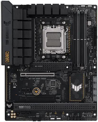 Материнская плата ASUS TUF GAMING B650-PLUS (TUF Gaming B650-PLUS) (Socket AM5, AMD B650, ATX) - фото 1