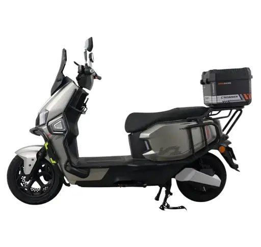 Електроскутер Двомісний Crosser V1 PRO (2000W 76.8V/30Ah) Зелений - фото 4