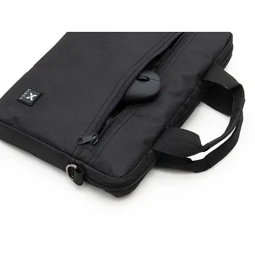 Сумка для ноутбука Vinga 14" NB1401 Black (NB1401BK) - фото 4