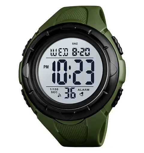 Мужские спортивные часы Skmei 1535 Dive (Зеленый)