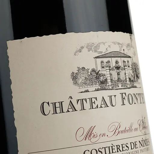 Вино Chateau Fonteuil Rouge AOP Costieres de Nimes, красное, сухое, 0,75 л - фото 5