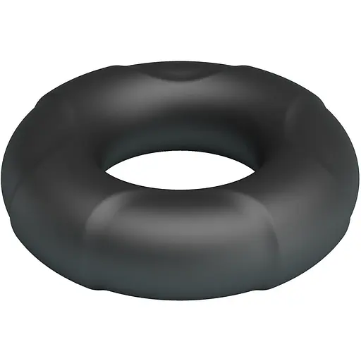 Кільце ерекційне Crazy Bull Super Soft Silicone Arvell 6 см чорне - фото 2