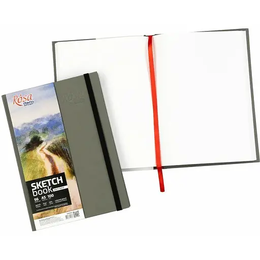 Блокнот Rosa Studio 100г/м2 96л серый - фото 2