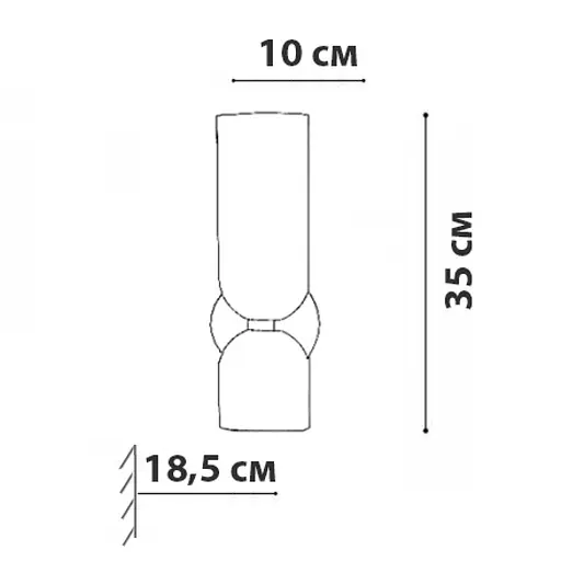 Бра Friendlylight Loft Elit WL Gold FL4065 - фото 4