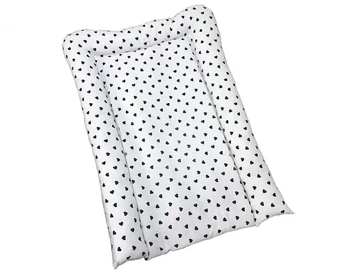 Матрац Moontime на пеленальний стіл "Сердечка" - фото 1