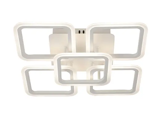 Світлодіодна люстра VALESO G 2929/4+1 110W Білий