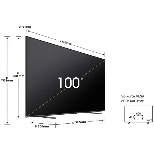 Телевізор Hisense 100E7NQ Pro 100" QLED 4K (20013955) EU [131566] - фото 11