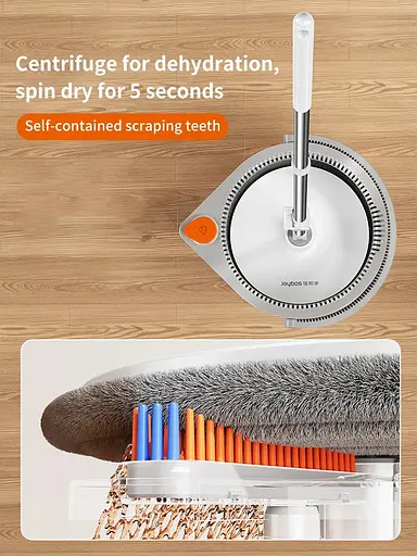 Набор швабра и ведро с отжимом Joybos Spin Mop S01 (JBS-XZTB-S1F1-JWT2P) - фото 11
