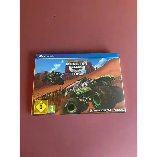 Коллекционный набор, подарочный набор для геймера игра Monster Jam Steel Titans Collectors Edition PS 4