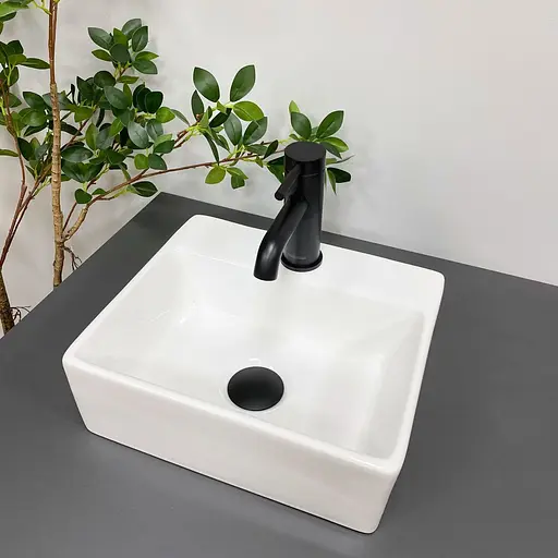 Умивальник VBI Komo white накладний підвісний VBI-015600, Білий - фото 3