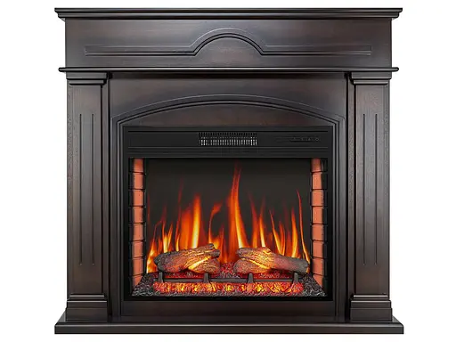 Камінокомплект ArtiFlame DECEMBER AF28S МАХАГОН КОРИЧНЕВИЙ АНТИК - фото 1