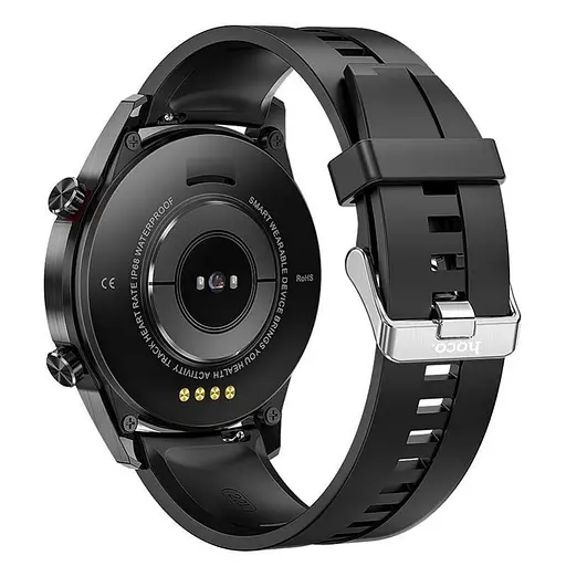 Розумний годинник Smart Watch Hoco Y2 з магнітною зарядкою (Black) - фото 9