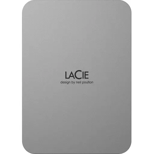 Зовнішній жорсткий диск LaCie Mobile Drive 1TB Moon Silver (STLP1000400) [115894]