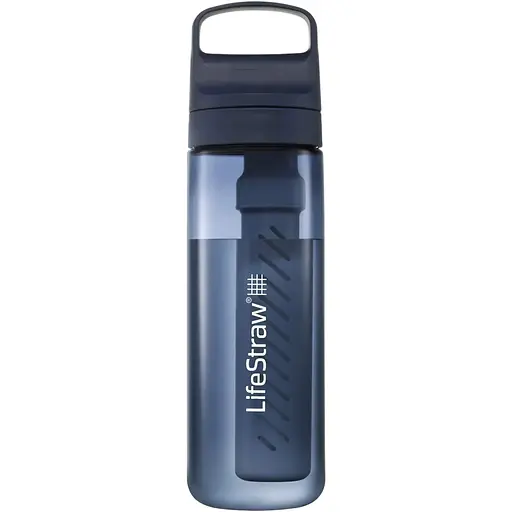 Бутылка-фильтр для воды LifeStraw Go Filter Bottle 22oz Aegean/Admiral (1033-LSW LGV422ASWW)