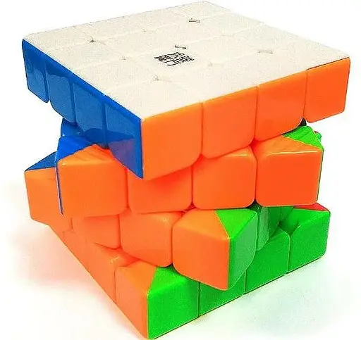 Кубик Ю-Джи YuSu V2M 4x4 без наклеек цветной пластик (YJ YuSu V2M 4x4 Stickerless) (YJ8339) - фото 4