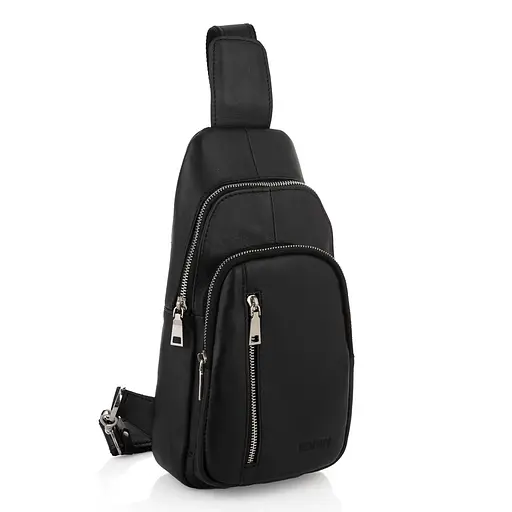 Шкіряна чоловіча сумка Newery 17х31х8 см sum0023783 - фото 1