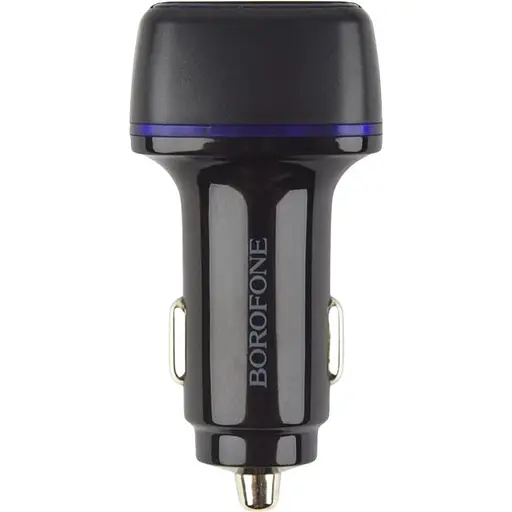 Автомобильное зарядное устройство Borofone BZ14A PD20W + QC3.0 Type C to Type C 3A Черный - фото 3