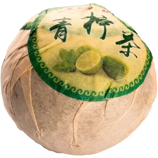 Шу Пуэр в молодом лимоне