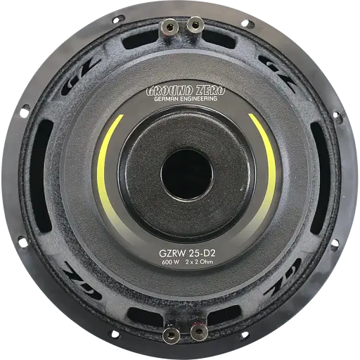 Сабвуферный динамик Ground Zero GZRW 25-D2 - фото 5