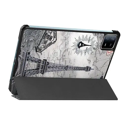 Чохол HardPrinted з малюнком для Xiaomi Pad 6 11 2023 Ейфелева Вежа - фото 2
