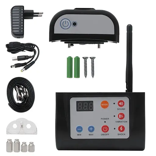 Бездротовий електронний паркан для собак + електронний нашийник для дресирування 2в1 Petguider883-1 (100465) - фото 8