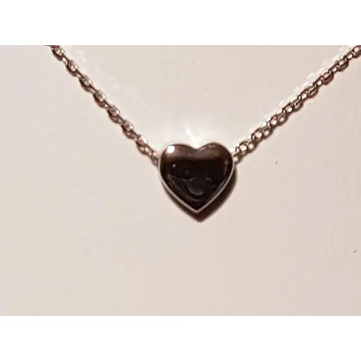 Срібне кольє Qvaliz Серце. 908-00821 - фото 2