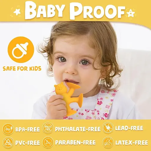 Дитячі іграшки для ванни у віці 1-3 років з присоскою без отвору - фото 3