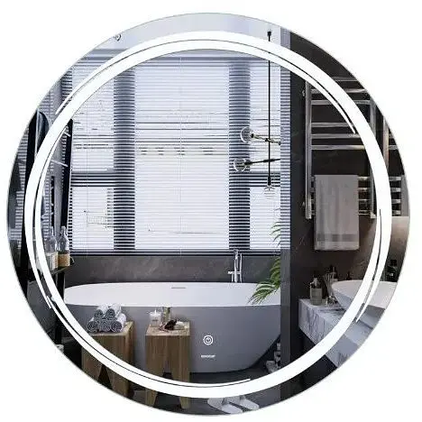 Зеркало Mixxus Premium WAVE MC04-90 (LED Touch, Anti-fog (3-6,5kK)) (MP6637) - фото 1