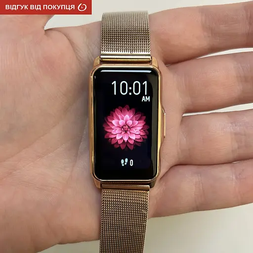 Часы Smart Mioband Nano+ Gold, 2 ремешка - фото 18