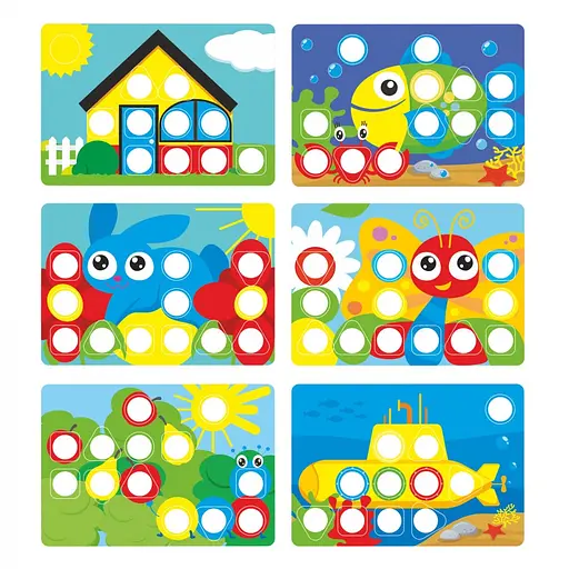 Игрушка "Мозаика Технок".6047 ТехноК, 32 элемента, в коробке (4823037606047) - фото 4