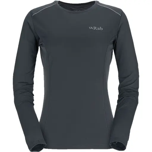 Кофта Rab Force LS Tee Wmns Beluga S (1033-RB QBL-08-BEL-10)