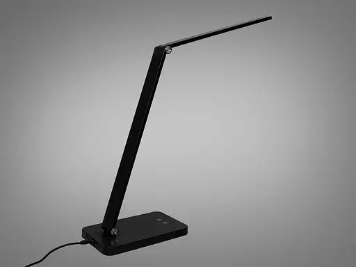 Світлодіодна сенсорна настільна лампа для дитячої кімнати, 5 Вт, чорна - фото 2